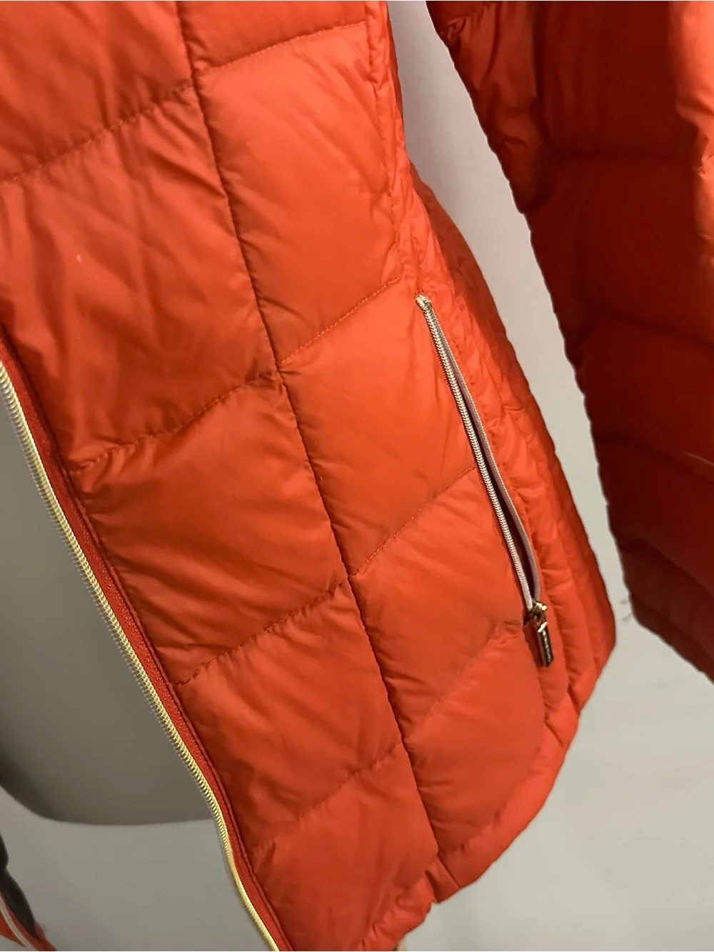 Michael Michael Kors Down Feather Hooded Puffer Jacket Fall Cabincore Ski